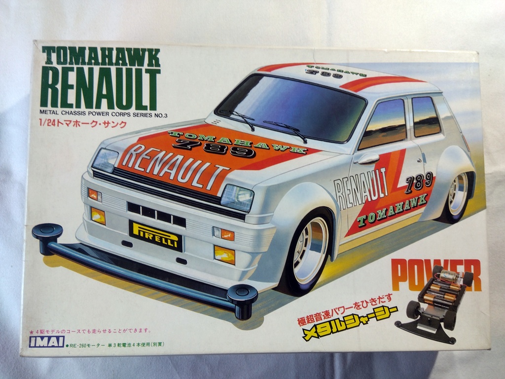 イマイ 1/24 トマホーク ルノー・サンク