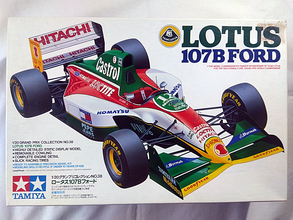 タミヤ 1/20 ロータス 107B フォード