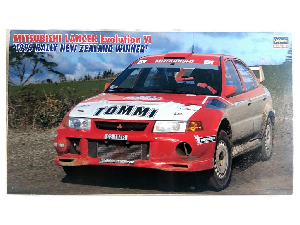 ハセガワ 1/24 ミツビシ ランサー エボリューション Ⅵ 
1999 ラリー ニュージーランド ウィナー