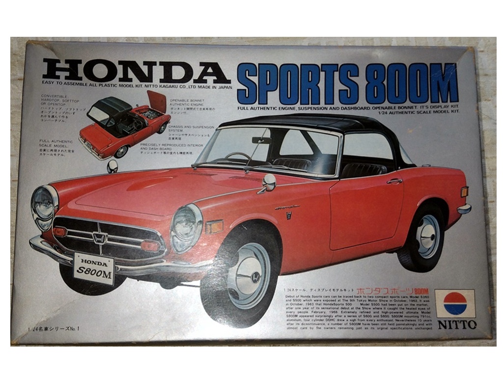NITTO 1/24 ホンダ スポーツ 800M