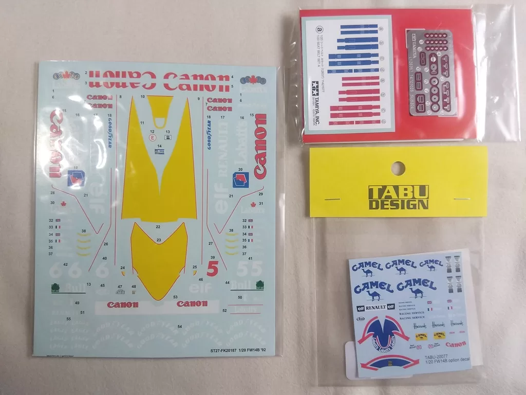 スタジオ27 1/20 ウィリアムズ FW14B WORLD CHAMPION 1992 03