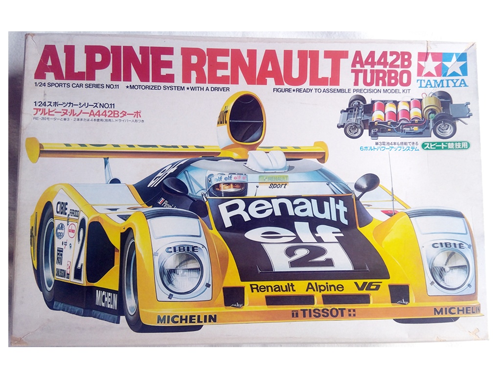 タミヤ 1/24 アルピーヌ・ルノー A442B ターボ