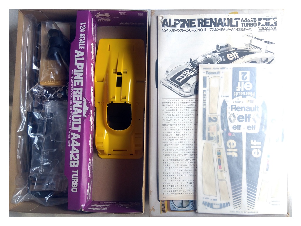 タミヤ 1/24 アルピーヌ・ルノー A442B ターボ