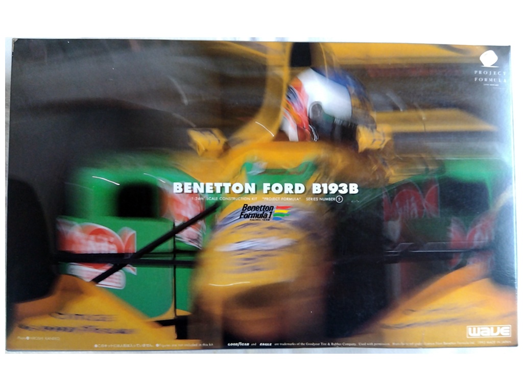 ウェーブ 1/24 ベネトン フォード B193B