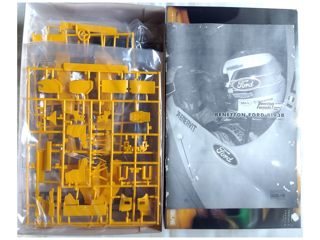 ウェーブ 1/24 ベネトン フォード B193B 02
