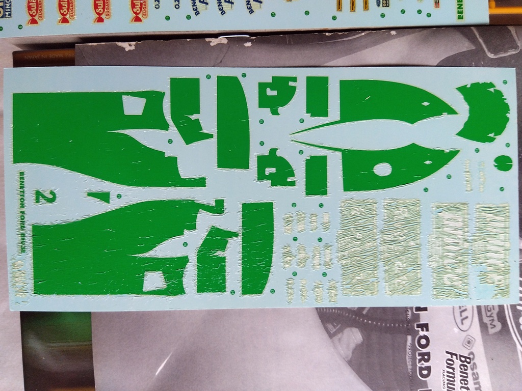 ウェーブ 1/24 ベネトン フォード B193B 04